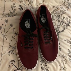 Maroon Van Shoes/ Men size 11- New